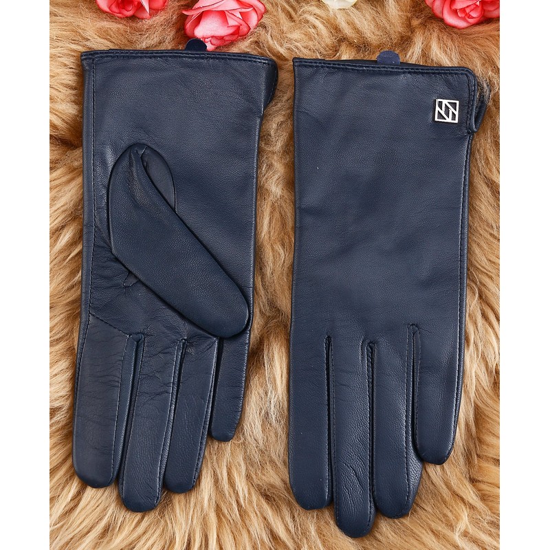 NappaNovum Women's Italian Leather Gloves Lambskin Winter Comfort Gloves (Touchscreen