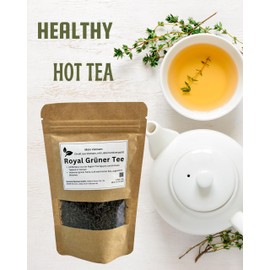 MOIN VIETNAM Detox Tea Royal Green Tea from Vietnam 100% Natural Vegan Gluten Free Lactose Free Stand Bag 50 g Approx. 25 Cups Detox Treatment 14 Days