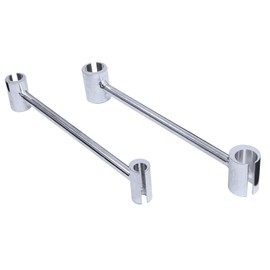 2 Sets Door Hinges Adjustable Toolhand Repair Bender Wrench Tool 14-19 mm and 23-25mm