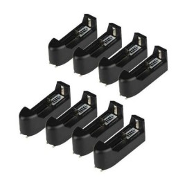 Unbranded 8pcs Single Battery Charger For 1865 16340 14500 AA AAA 26650 Rechargeable Cell