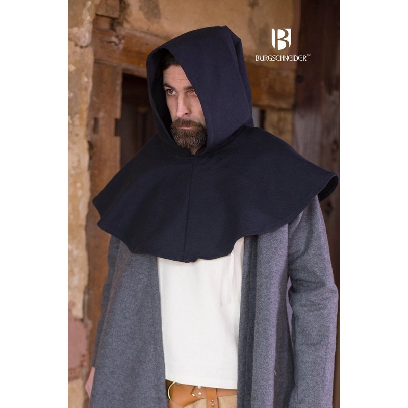 Burgschneider - Gugel Capellus Cotton - Black (Standard, for Men