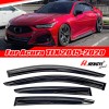 HHENGYISOUL For Acura TLX 2015-2020 Window Visors Weather Shield Wind