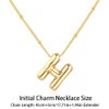 VCCKNB JEWELRY Initial Necklaces for Women and Girls, 14K Gold