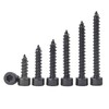 Qrity Pack of 20 Cylindrical Screws with Hexagon Socket, M4