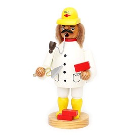Wichtelstube-Kollektion Wooden Smoker Smoker Mason Incense Smoker Figurine 11.5 x 11 x 20 cm