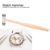 Watch Repairing Hammer Wooden Handle Dual Head Professional Processing Hammer