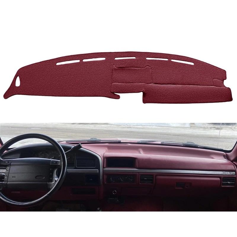 Yiz Dash Cover Mat Fit for Ford F150 F250 F350