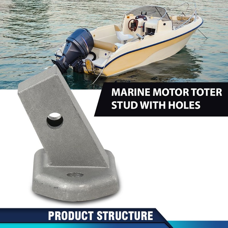 PIT66 Motor Toter Stud W/Holes Fit for Marine Tracker 160825