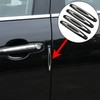 Hopzab 4 Pcs Car Door Edge Guard Strips–Anti-Scratch Bumper Protection