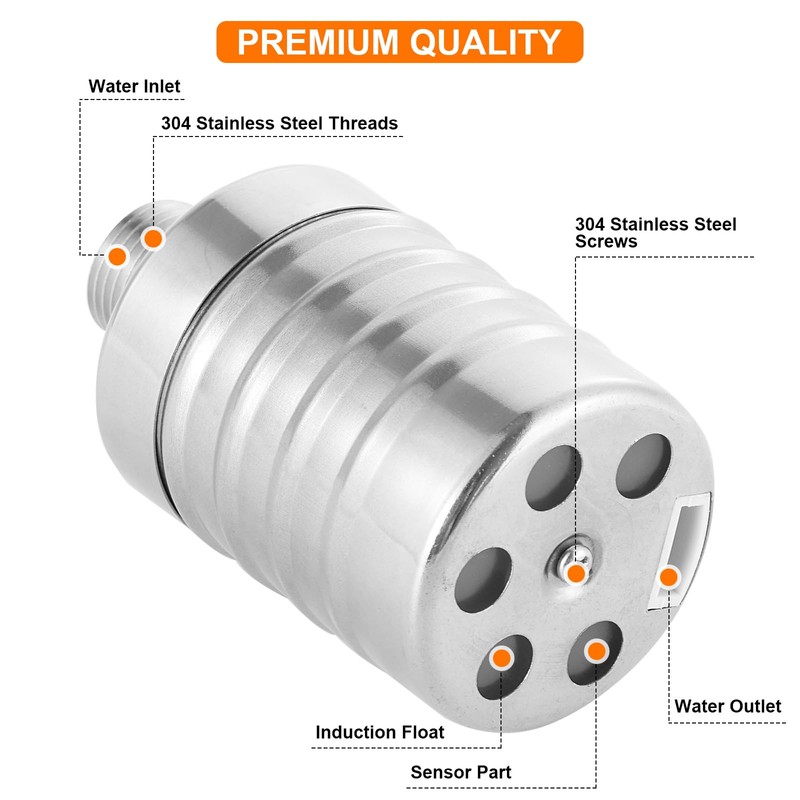 Control Float Valve, Stainless Steel Automatic Water Level Control Valve,