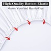 Rayyan Linen Extra Deep Fitted Sheet Fully Elasticated 40CM 100%