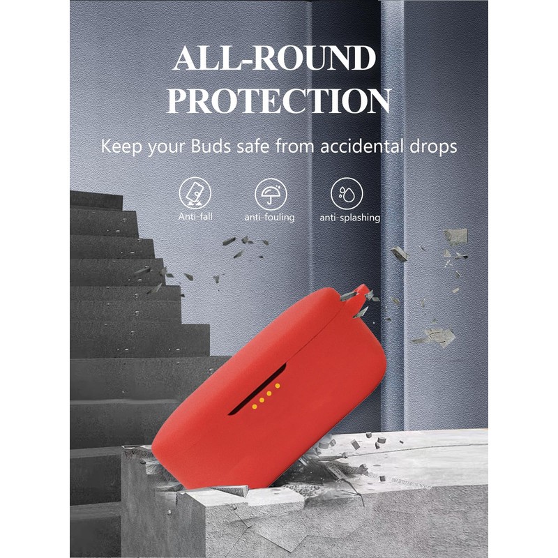 Case for Denon PerL Pro 2024 True Wireless Earbuds, Soft