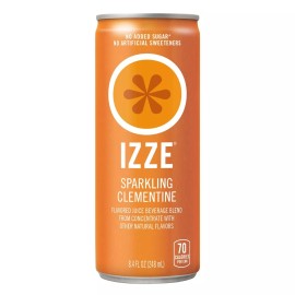 Izze Sparkling Juice, 4 Flavor Variety Pack, 8.4 Fl Oz (24 Count)