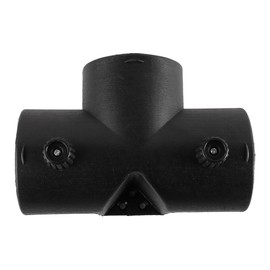 Tiardey 1PCS Diameter 75 Mm Type T Duct Connection Air Heater Diesel Auxiliary Heater Accessories With Double Regulation Valve 3-Way Hot Air Outlet