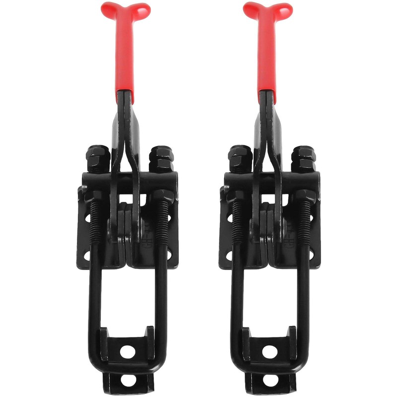 AConnet 4PCS 700lbs Capacity Toggle Clamps GH-431 Adjustable U Bolt