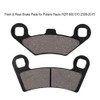 Fydun 8 x Iron Brake Pads Front and Rear Wheel