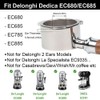 CAPFEI Bottomless Portafilter 51 mm Only Compatible with DeLonghi Dedica