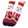 Patry Deluxe Paq 4x Calcetin Figuras Navideñas Santa, Reno, Pinguno,