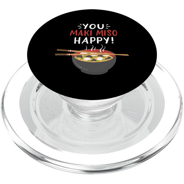 Maki Miso Soup Noodles PopSockets PopGrip for MagSafe