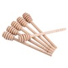 50Pcs/set Household Wooden Jam Honey Dipper Jar Dispensing Collecting Stirring