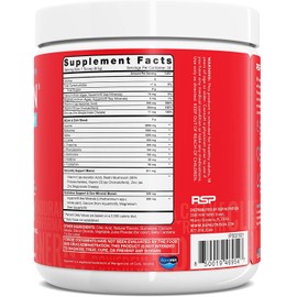AminoLean Hydrating Electrolyte Powder and Recovery Drink with Sea Minerals, Nootropic Mushrooms, and Vegan Amino Acids, BCAAs + EAAs for Post Workout Muscle Building, Tropical Punch