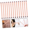 OATIPHO 24pcs Double Ended Eyeshadow Makeup Brushes Supple Cosmetic Eye