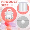 20 Pack Magnetic Ceiling Hooks with 328ft Clear Hanging Line,
