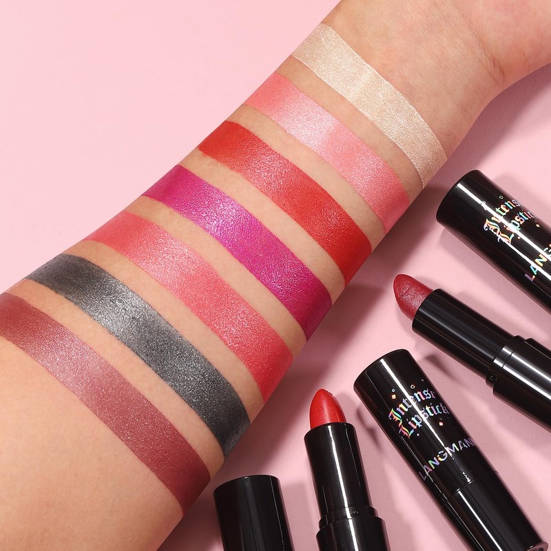 Jolilab Sparkling Lipstick Lip Gloss Long Lasting Waterproof Moisturizer Lip