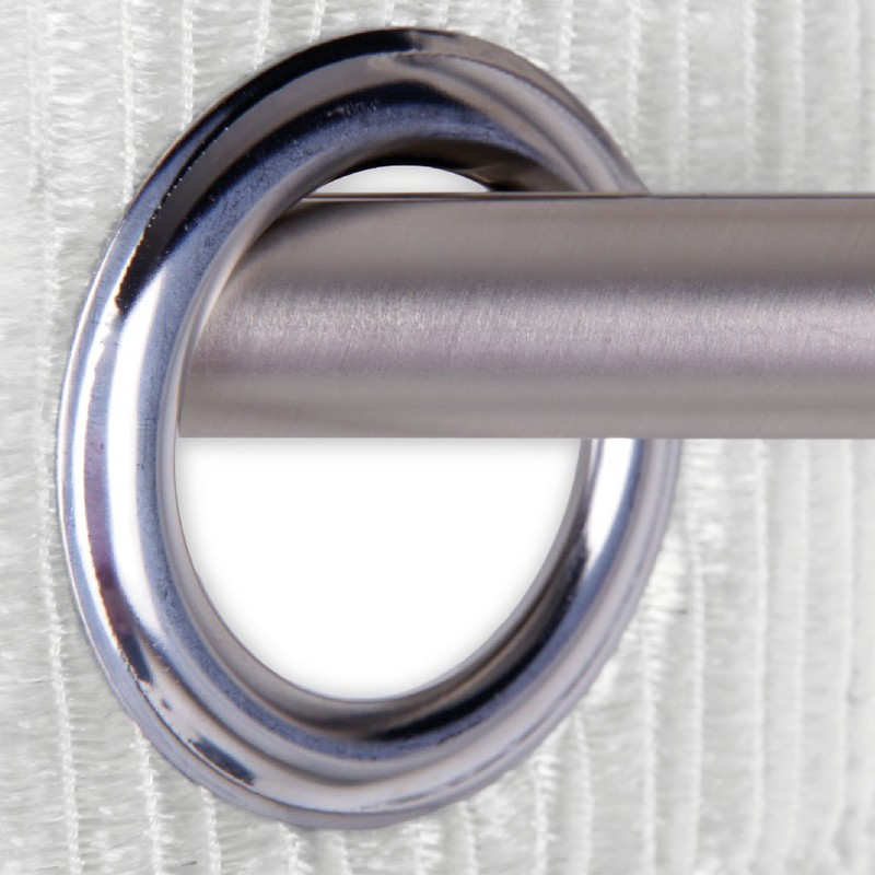 Arsvita String Curtain Lurex-Optic Thread Curtain with Eyelets, Trendy Decoration