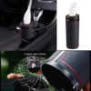 Car Tissue Tube Holder, PU Leather Cylinder Tissue Box, Diameter