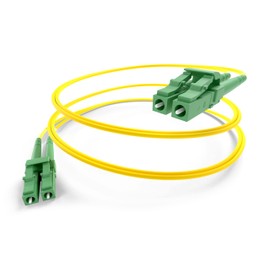 SpeedaLite Fiber Optic Cable Single Mode 9/125 DX LC(APC)-LC(APC) 7 Meter |OS2 |SM | Duplex