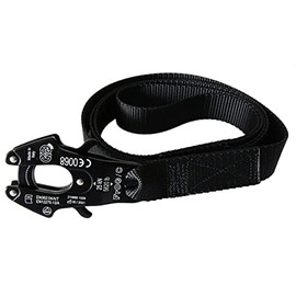 Heavy Duty Tactical Dog Leash with Frog Clip (Black, 6 ft)