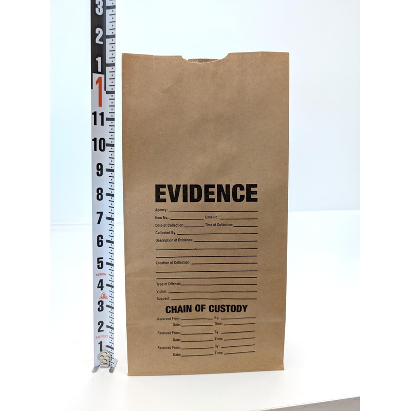 Crime Scene Paper Evidence Bags (Medium)