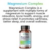 Magnesio Complex | Con 7 Magnesios: Citrato , Glicinato Sabor