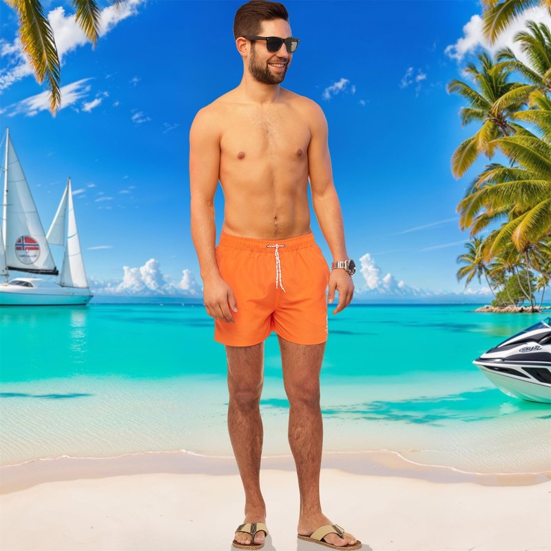 SUMMERFRESH Men's Leon Cargo, orange