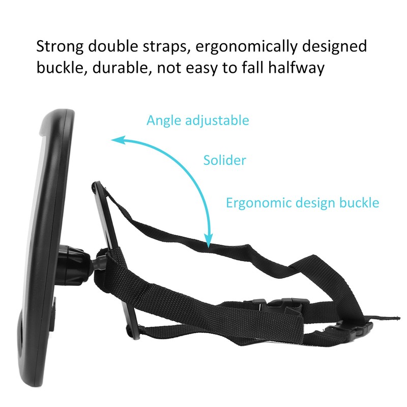 Car Back Seat Safety Mirror Interior Baby Care 360° Rotatable