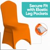 Trimming Shop Chair Cover Spandex Polyester Stretch Fabric Dining Slipcovers