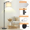 ROTTOGOON Dimmable Floor Lamp, Arc Floor Lamps for Living Room,