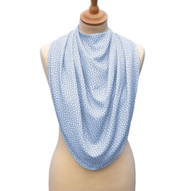 Care Designs Pashmina Scarf Adult Bib | Unisex Eating Adult Bibs for Elderly Washable| Pashmina Clothing Protector | Stylish, Waterproof & Reusable Bibs for Women Christmas Dinner Bibs