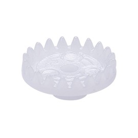 Bettomshin Plastic Gear C202A 0.5 Modulus Pulley Belt Shaft Robot RC Motor Hand DIY Mechanical Parts Kit White 20pcs