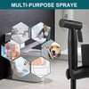 Luxury Bidet Sprayer for Toilet-Handheld Sprayer Attachment with Brass Leak