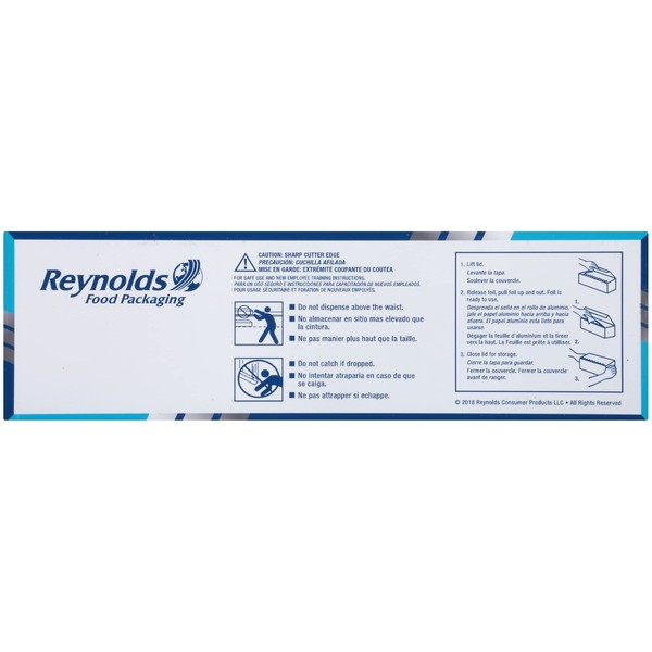 Reynolds Wrap 615 Standard Aluminum Foil Roll, 18" x 1000 ft, Silver