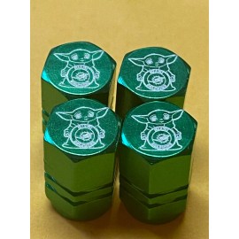Miami Dolphins Tire Valve Stem cap Covers 4 Pc set  FREE ?