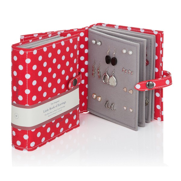 RED POLKA DOT - Little Book of Earrings - A