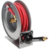 PRO SOURCE Compact Auto-Retractable Hose Reel with 3/8" ID x