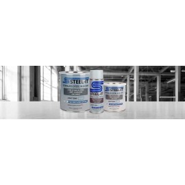 STEEL-IT 1051Q Stainless Steel Polyurethane Coating - Light Gray - 1 Quart