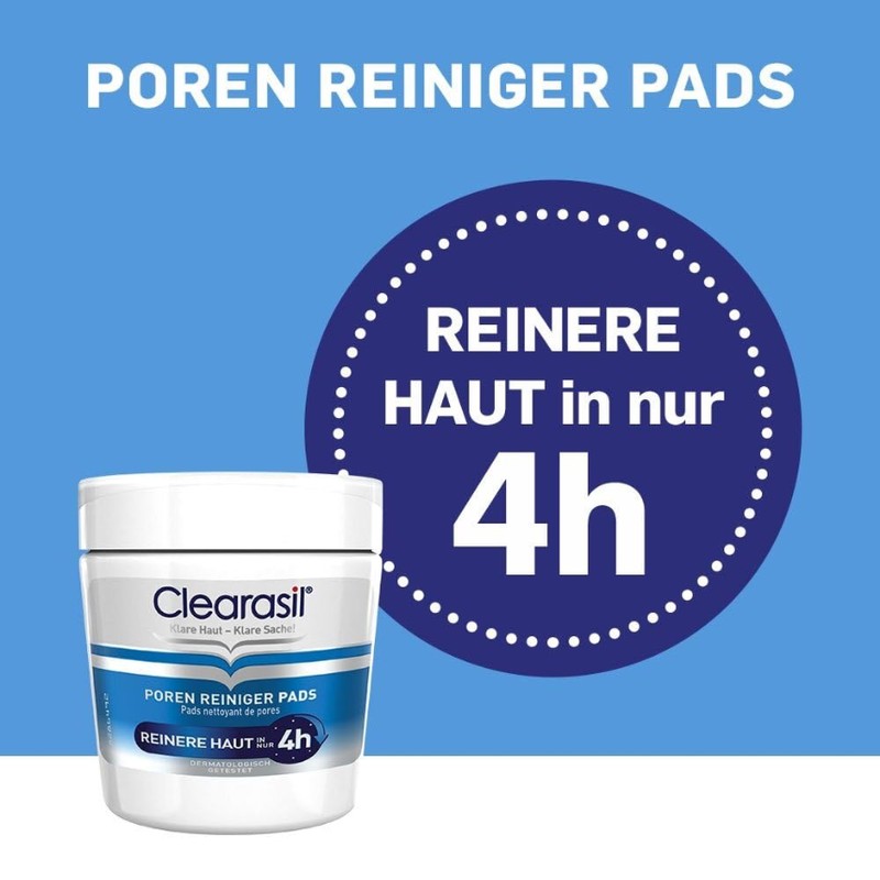 Clearasil Poren Reiniger Pads - Anti Pickel & Mitesser Pads
