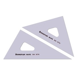 Staedtler Ruler Triangle Ruler for Drafting Set Ink Edge Mars 564 16 TN
