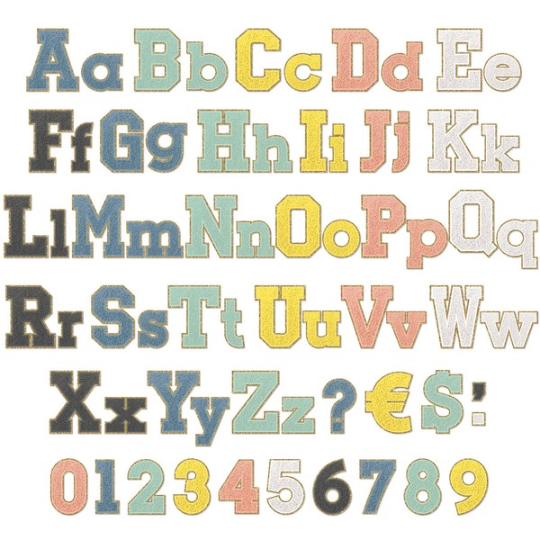 Mooliwe 134 Pcs 5 Inch Bulletin Board Letters for Classroom