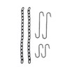 Barebones Cowboy Grill S-Hook and Chain Kit - Grill Hook